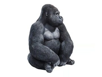 GORILLA XL - Glass-fibre sculpture by KARE Design - view 3